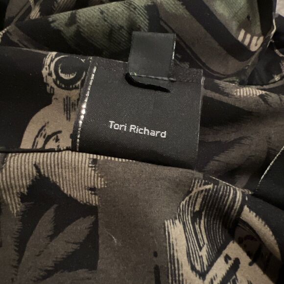 Vintage Harley Davidson Shirt Mens XL Hawaiian Aloha Motorcycle Tori Richard - Picture 11 of 11